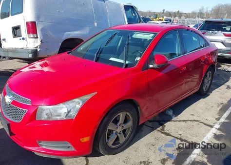2014 Chevrolet Cruze 1Lt Auto из США, поврежденный, VIN 1G1PC5SB8E7159891